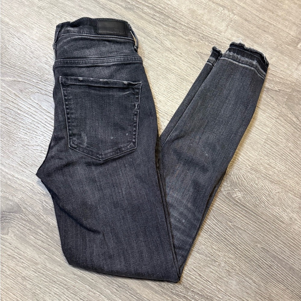 •EXPRESS• HIGH RISE ANKLE JEANS - Picture 2 of 11